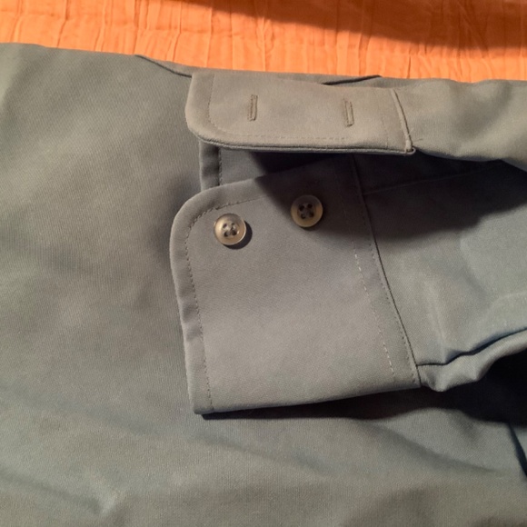 Right image by Riverside Men’s new with tags blue 16 1/2 - 33, shirt - Picture 6 of 16